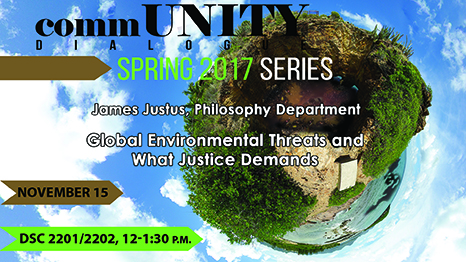 CommUNITY Dialogue: Global Environmental Threats and What Justice Demands