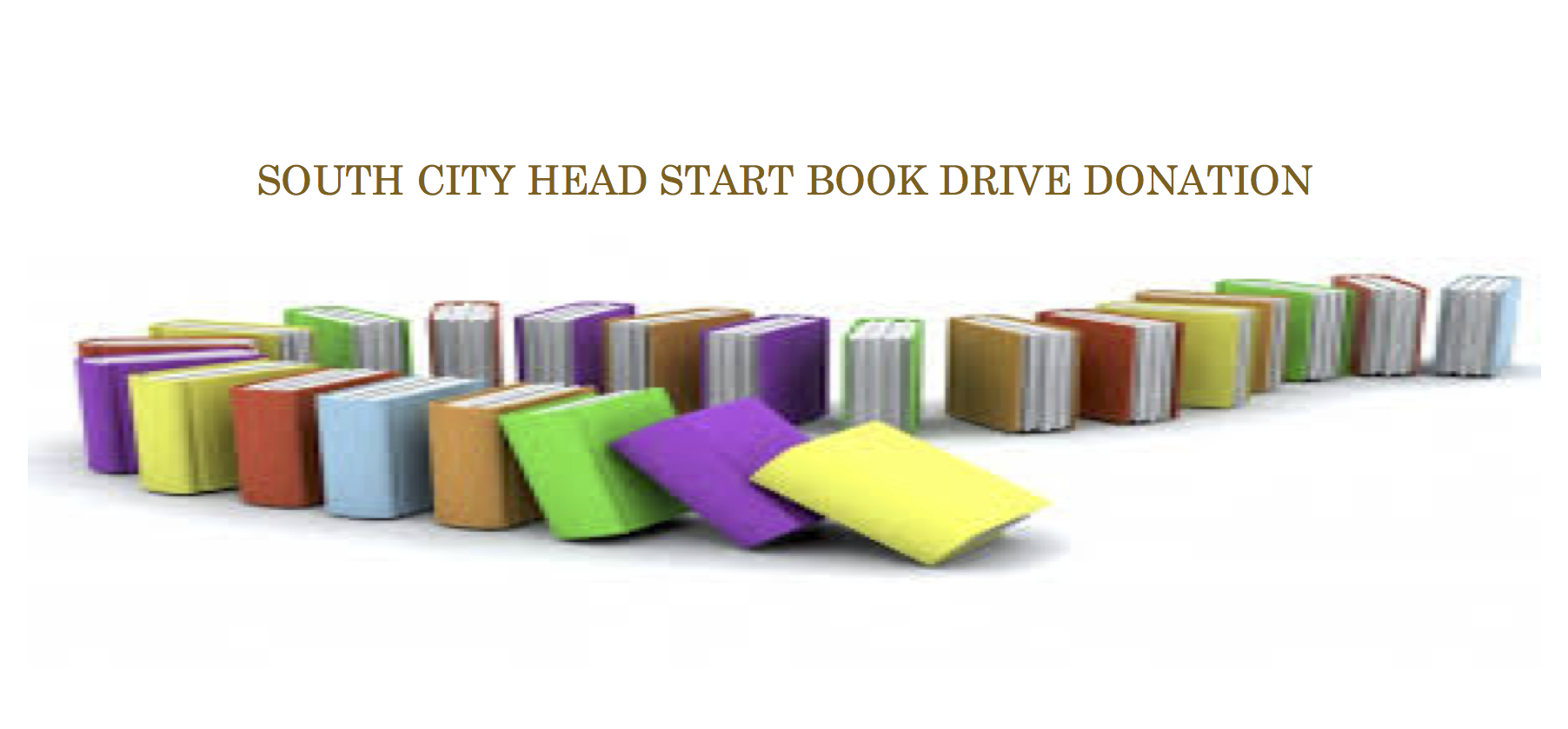 South City Head Start Book Drive Donation