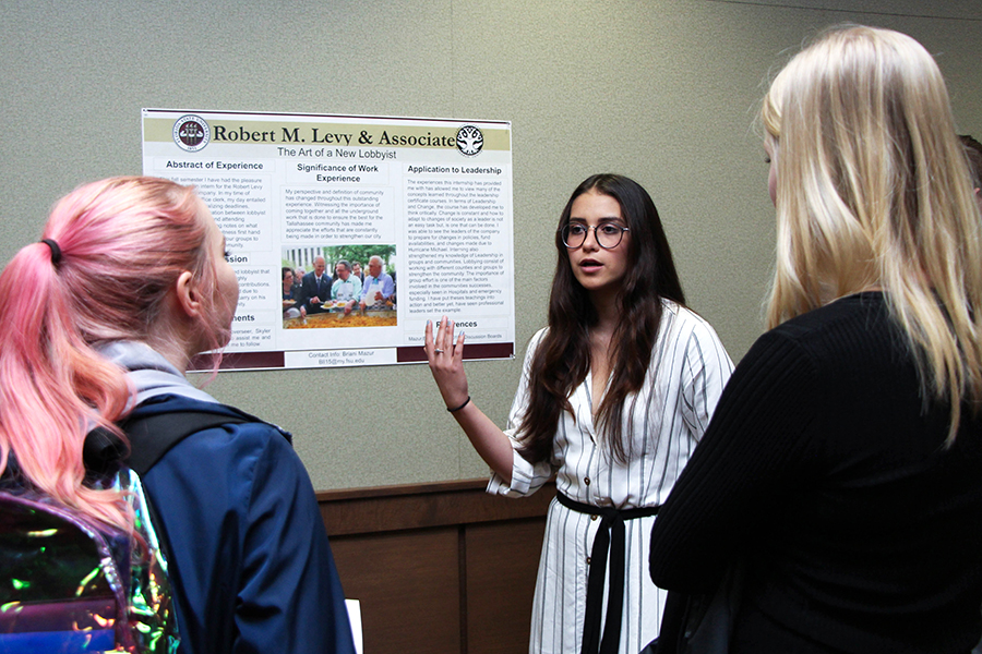 Briani Mazur talks about her experiences working in a Tallahassee lobbying firm.