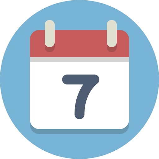 Calendar displaying a single day