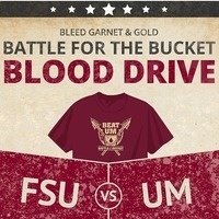 Battle for the Bucket Blood Drive: FSU vs UM