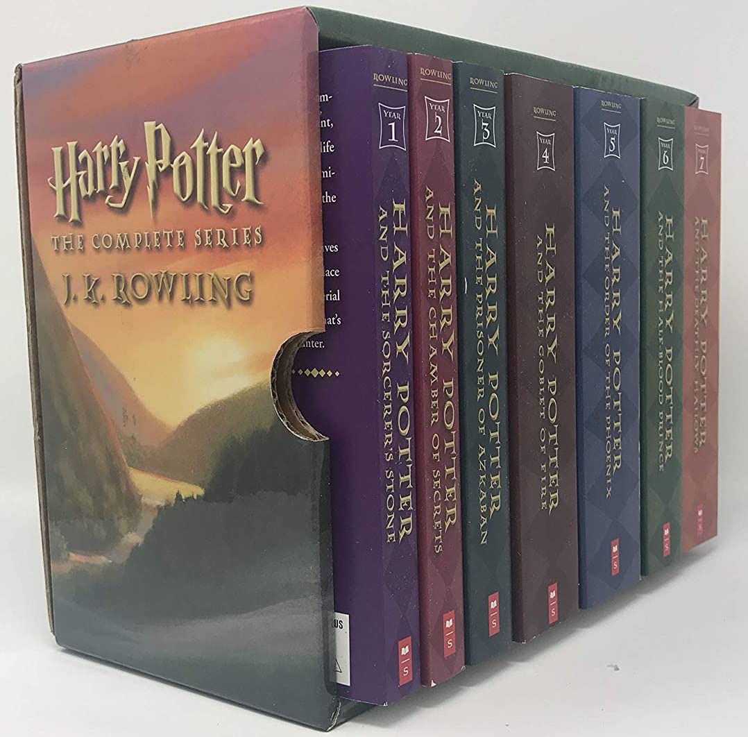 A complete set of all seven Harry Potter books.jpg