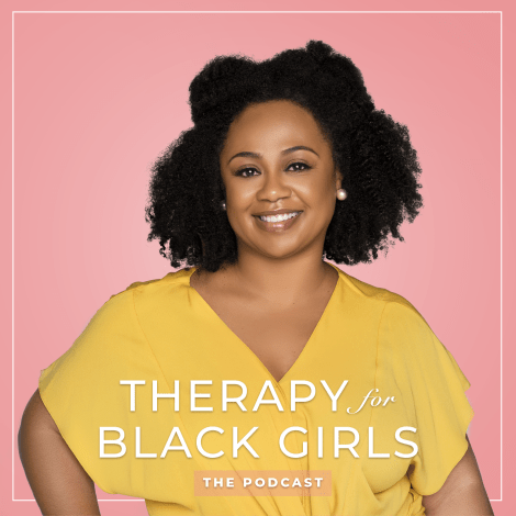 Therapy for black girls podcast logo