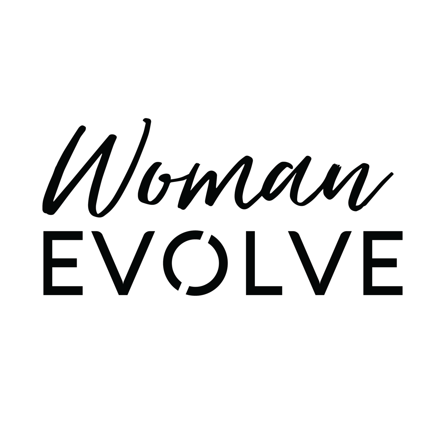 Woman evolve podcast logo