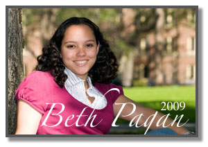 2009 Scholarship Recipient Beth Pagan