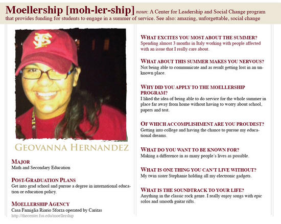 Geovanna Hernandez Moellership Profile