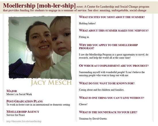 Jacy Mesch Moellership Profile