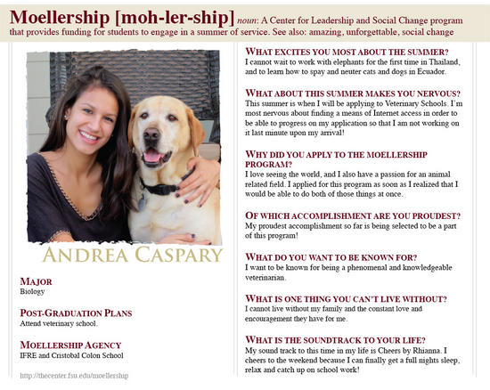 Andrea Caspary Moellership Profile